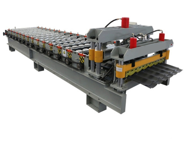 Africa Popular Design Corrugated Trapezoidal Steel Metal Iron Roof Sheets Roll Forming Machine
