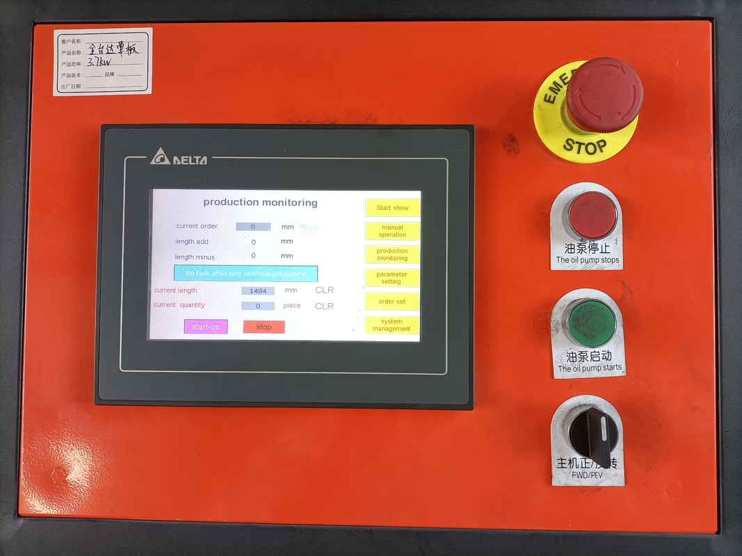 Fully Automatic Rain Gutter Roll Forming Machine Drainage System Production Line