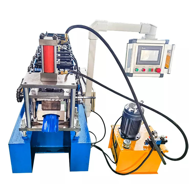 Color Steel Metal Palisade Fence Panel Cold Roll Forming Machine 20M/MIN