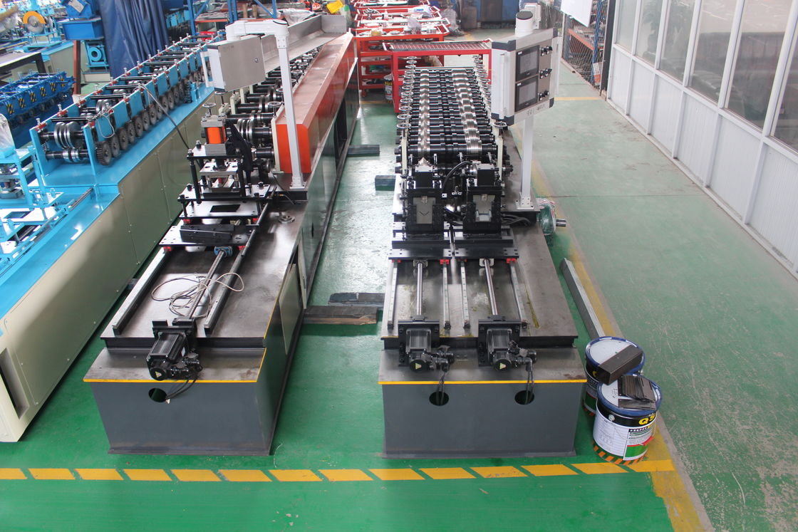 Light Gauge Keel C U OMEGA Stud And Track  Roll Forming Machine Roof Truss Press U Stud C Channel