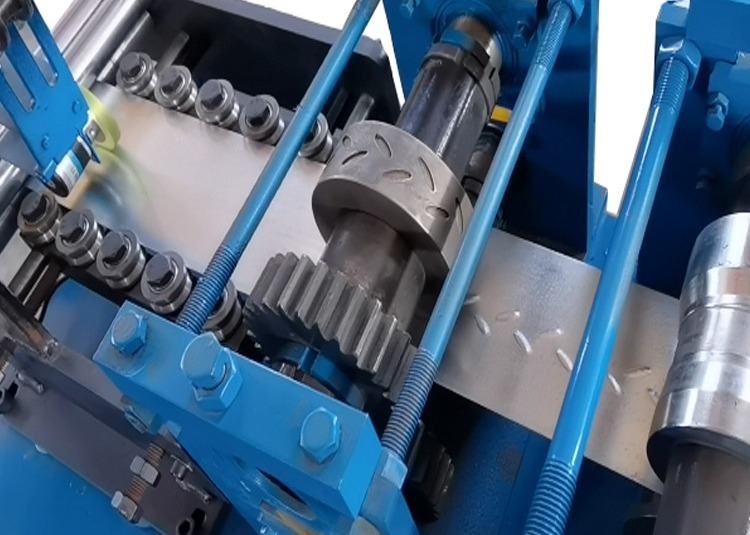 1.2mm Shutter Door Roll Forming Machine Automatic For Galvanized Steel Coil