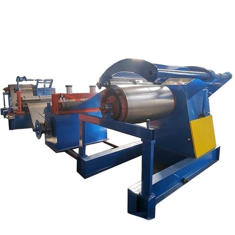 Roof Sheet Automatic Uncoiler  Coil Cut To Length Line Steel Machine And Slitting Line