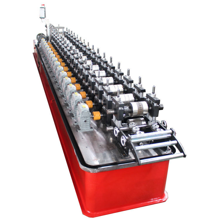 Flying Cut System 3kw C Channel Roll Forming Machine High Speed For Ppgi