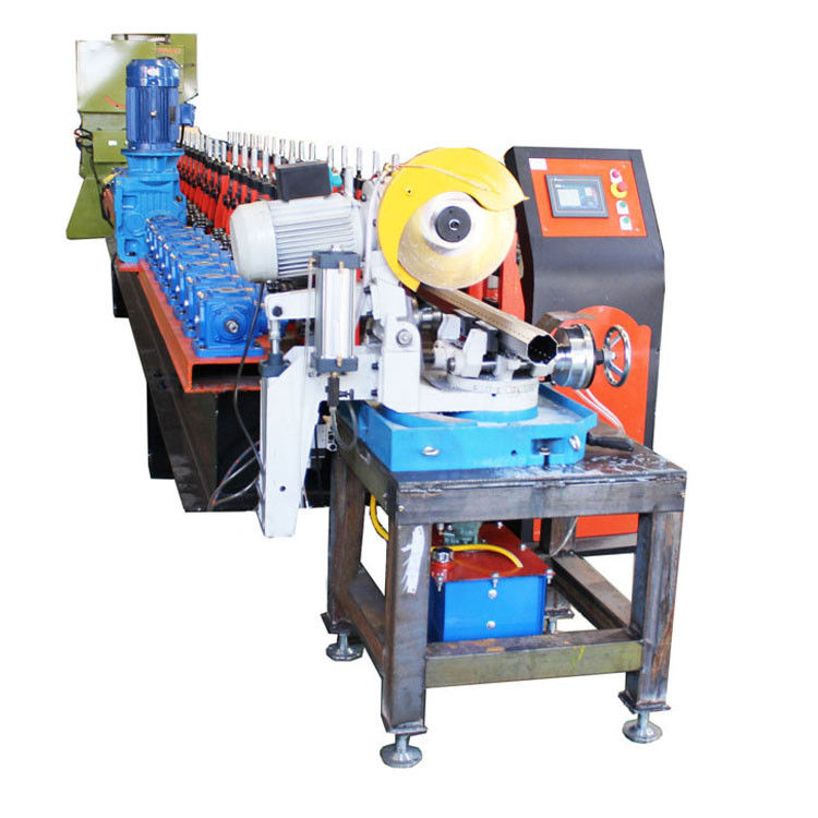 FMS Rolling Shutter Door System Octagonal Tube Axis Roll Forming Machine