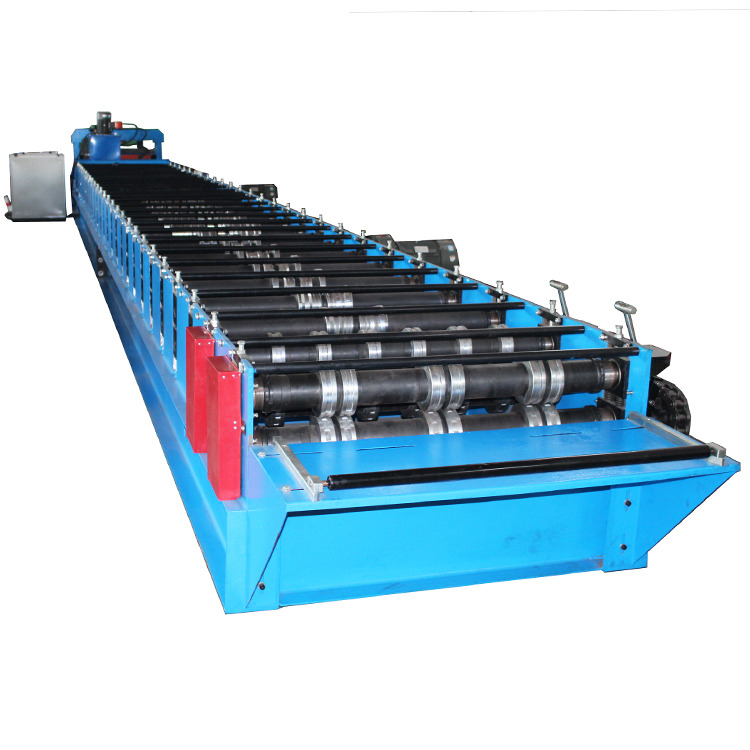 Heavy Duty 380V/50HZ/3Phase 0.3-0.8mm Floor Deck Steel Roof Sheet Roll Forming Machine