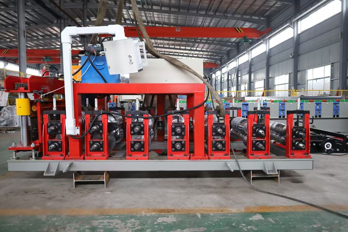 Portable Snap Lock Standing Seam Roll Forming Machine For 0.3-0.8mm Thickness
