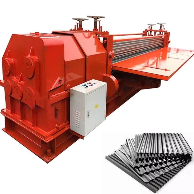 High Speed Barrel Drum Corrugated Roof Wall Sheet Panel Machine For 0.12-0.3 Thin Panel Forming