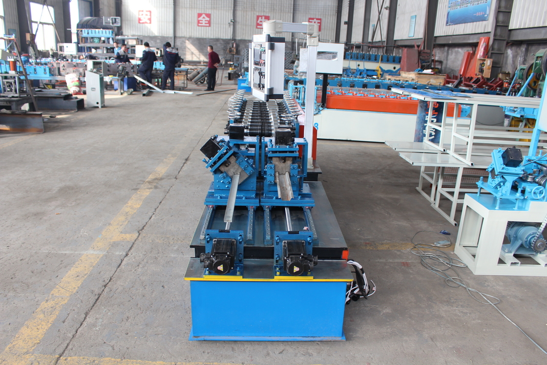Two In One Keel Stud And Track C U Drywall Roll Forming Machine For Roof Wall Panel