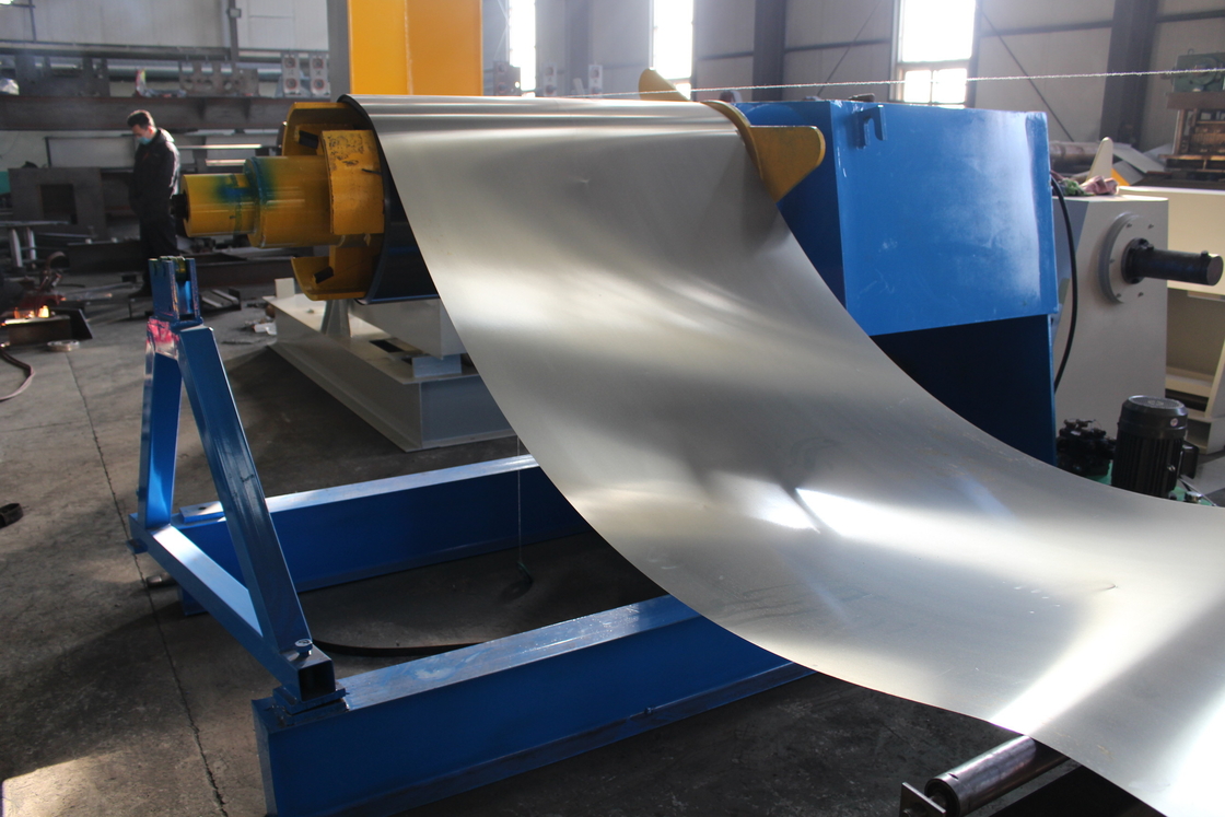 1200mm Width 3-6mm Steel Coil High Speed Slitting Production Line Machine With Hydraulic Uncoiler And Recoiler