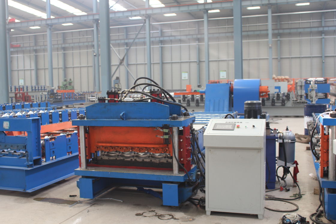 the factory price for 0.3-0.8mm thickness Glazed Roof sheet forming machine