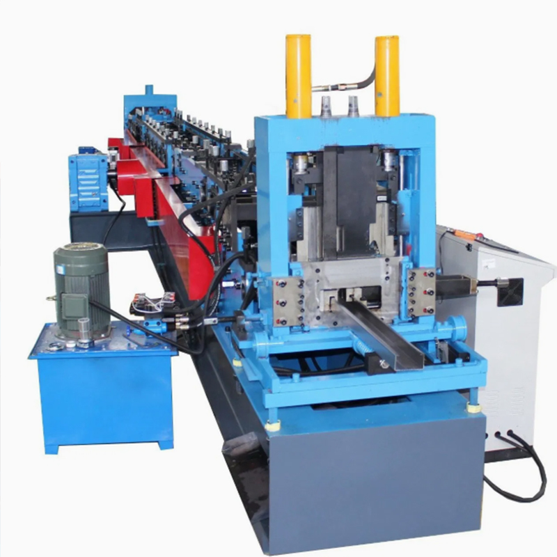 Auto Size Changeable  2 Mm C Purlin Roll Forming Machine For Steel Frame