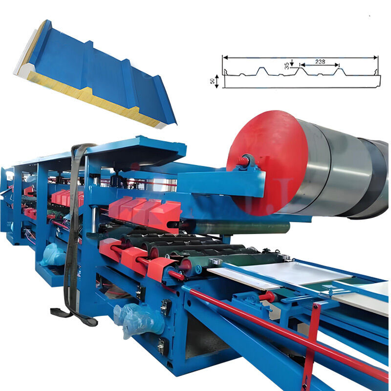 Automatic Precast EPS Concrete Sandwich Wall Panel Making Machine Sandwich Panelproduction Line