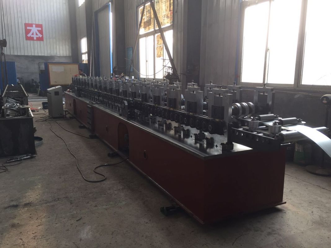 GI Fence	Downspout Roll Forming Machine 1.5mm Thickness Seaming 11kw  380V 50Hz