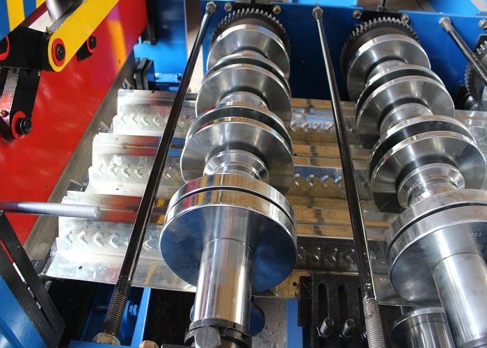 Automatic  Floor Deck Roll Forming Machine 76 MM Rib 3 In 1 Easy Operation