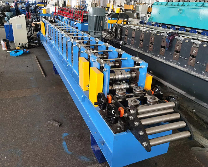 Chain Drive Rolling Shutter Door Roll Forming Machine High Speed Full Auto 25m/Min