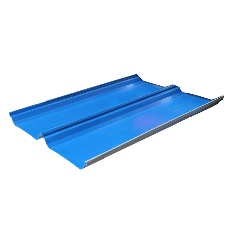 Standing Seam Galvanized Sheet Roof Roll Forming Machine For 0.5mm Thickness