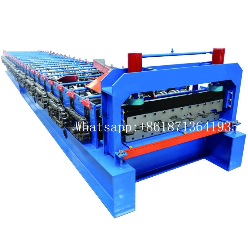 PLC Controlled 2.5T Corrugated Roof Sheet Roll Forming Machine For Efficient Production