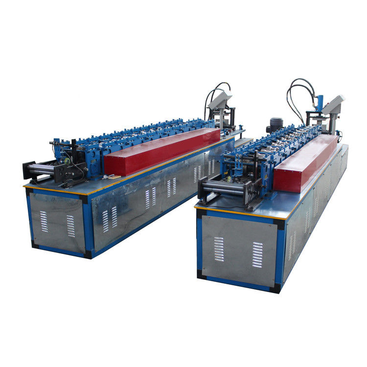Zinc Aluminium Shutter Door Roll Forming Machine 0.12-0.4mm Thickness