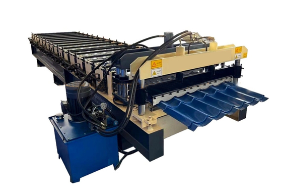 Roofing Tile Making Machine Glazed Tile Step Roll Forming Machine