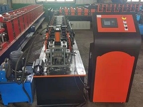 Roller Shutter Slat Roll Forming Machine With Customized Embossing Design