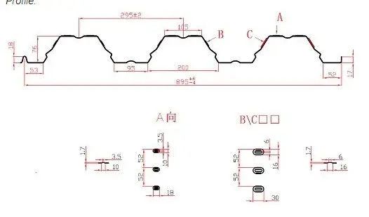 Automatic Control Metal Deck Roll Forming Machine With 10 - 20m/Min