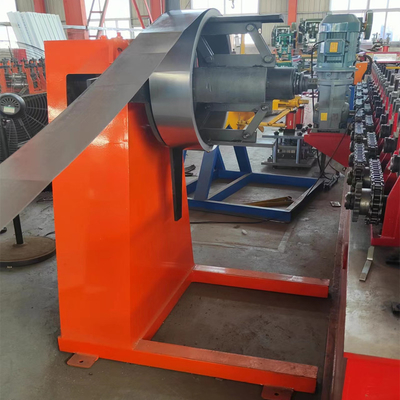 0.8mm 45# Steel Shutter Door Roll Forming Machine With 1 Year Warranty