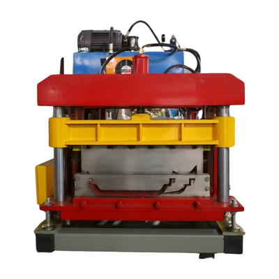 Portable Double Lock Standing Seam Roof Panel Roll Forming Machine With PLC Delta Control System And Wall Panel Structure