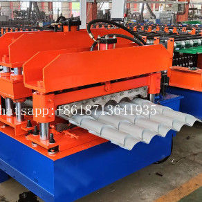 4meter/Min Glazed Tile Roll Forming Machine With 18 Rows