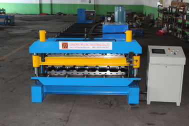 0.3-0.8mm Thickness IBR Corrugated Roof Sheet Machine Precise Design