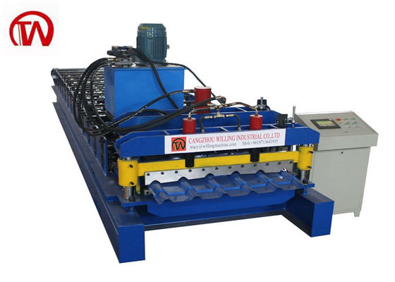 Metal Building PPGI PLC Delta Ibr Roll Forming Machine