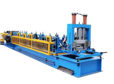 16 Raws  Eave CZ Purlin Roll Forming Machine 3 Phase 360V 60HZ Energy Saving