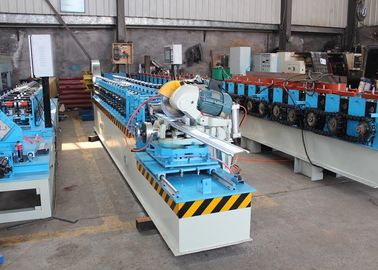 Heavy Duty Shutter Door Rolling Machine Plc Control High Cutting Accuracy