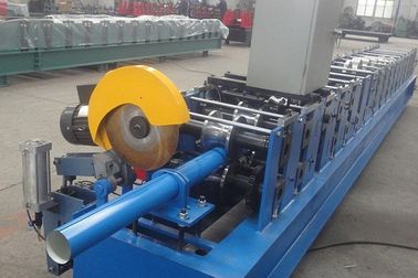 Commercial Building Downspout Roll Forming Machine High Cutting Accuracy