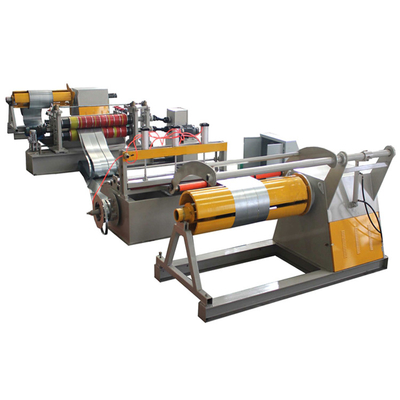 PLC Sheet Coil Cutting Machine Slitting Line Metal 0.5 - 2 Mm