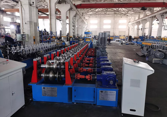 Customized Highway Guardrail Machine 11kw 5.5kw 440H Beam Structure