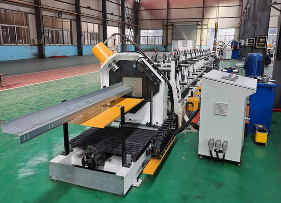 Gearbox Drive Cz Purlin Roll Forming Machine Full Auto