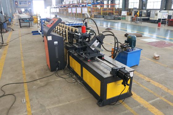 Plc Waterproof Stud And Track Roll Forming Machine With Punching