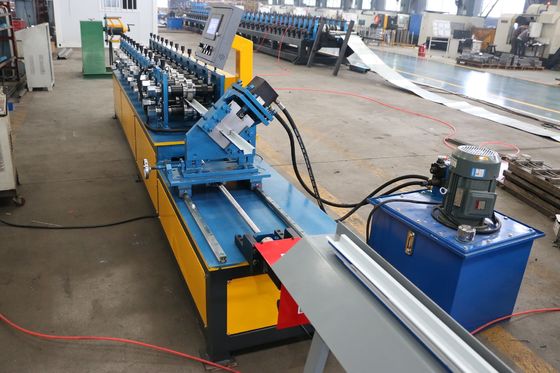 Highspeed Automatic Forming Machine Furring Omega Channel Making Plc Control